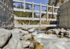 Fitzsimmons Creek Debris Barrier