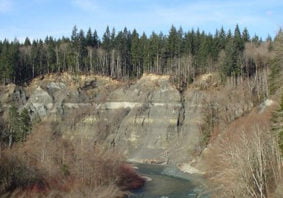 Cowichan River Stoltz Bluff Stabilization